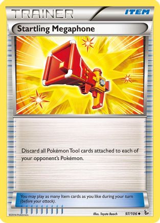 Image of Startling Megaphone 097/106  XY  Flashfire - Uncommon