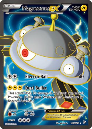Image of Magnezone EX (101 Full Art) 101  - Holofoil XY  Flashfire - Ultra Rare