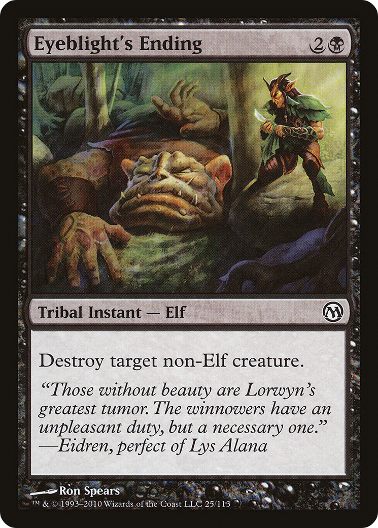 Image of Eyeblight's Ending (DPA-025) - Duels of the Planeswalkers