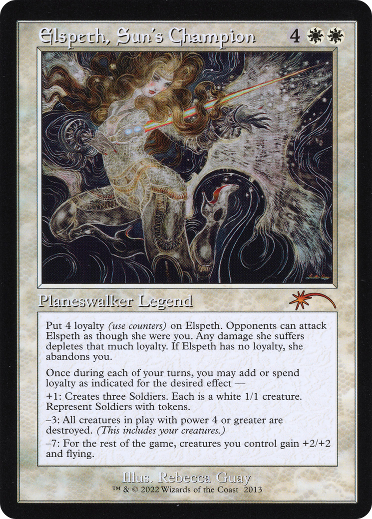 Image of Elspeth, Sun's Champion (SLC-2013) - Secret Lair Countdown Kit