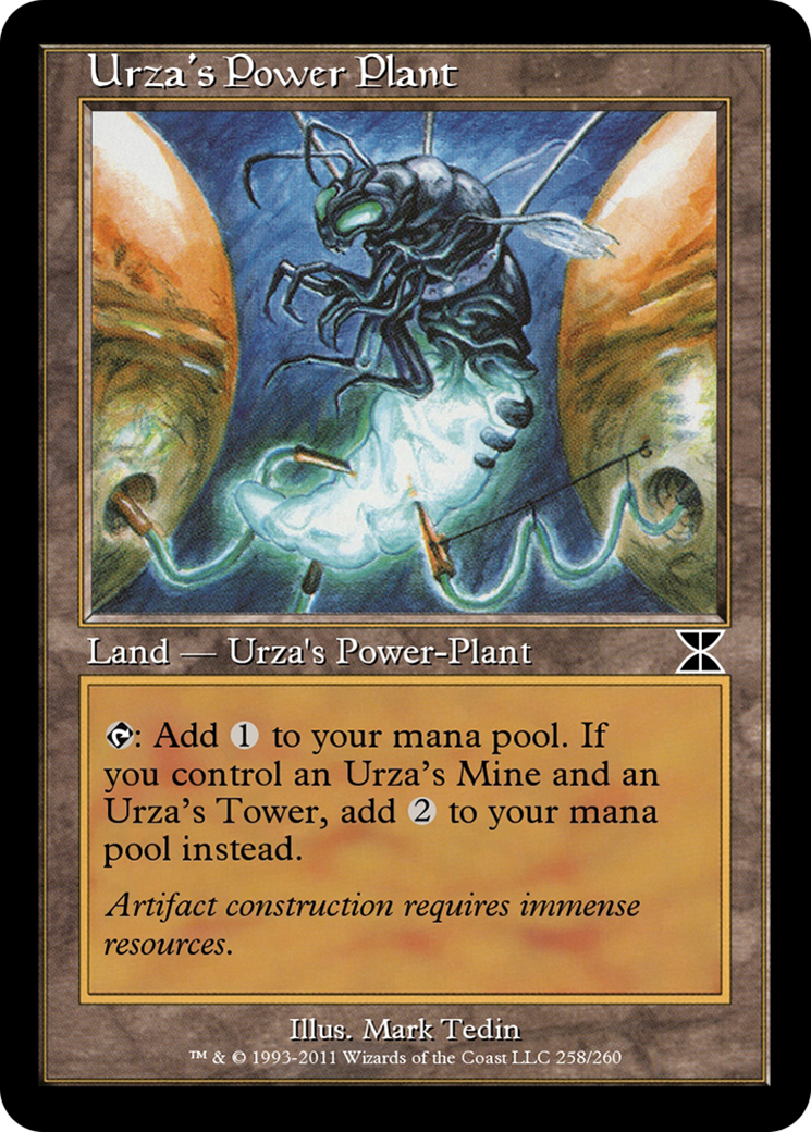 Image of Urza's Power Plant (ME4-258B) - Masters Edition IV Foil