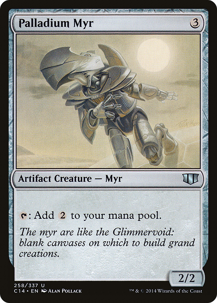 Image of Palladium Myr (C14-258) - Commander 2014