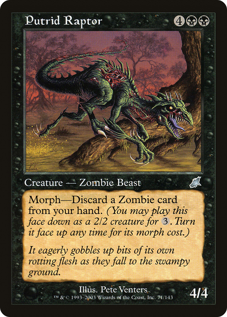 Image of Putrid Raptor (SCG-071) - Scourge