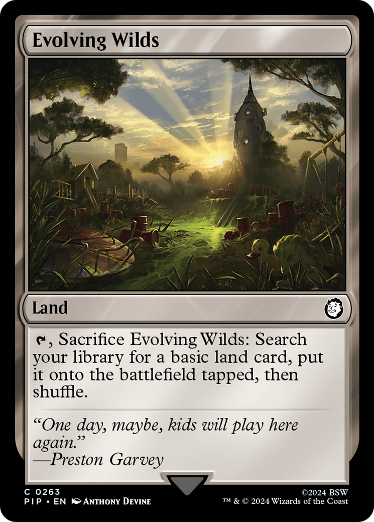 Image of Evolving Wilds (PIP-263) - Fallout Foil