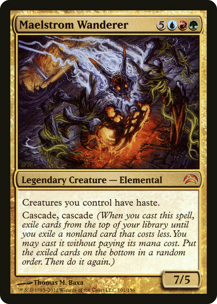 Image of Maelstrom Wanderer (PC2-101) - Planechase 2012 Foil