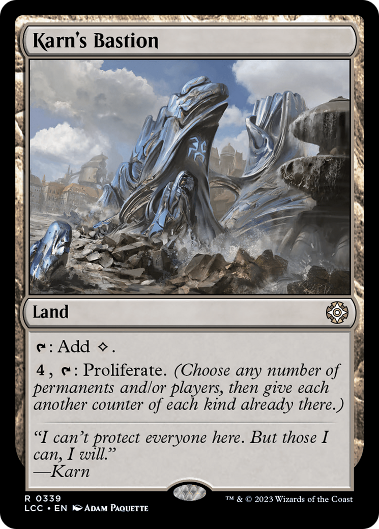 Image of Karn's Bastion (LCC-339) - The Lost Caverns of Ixalan Commander