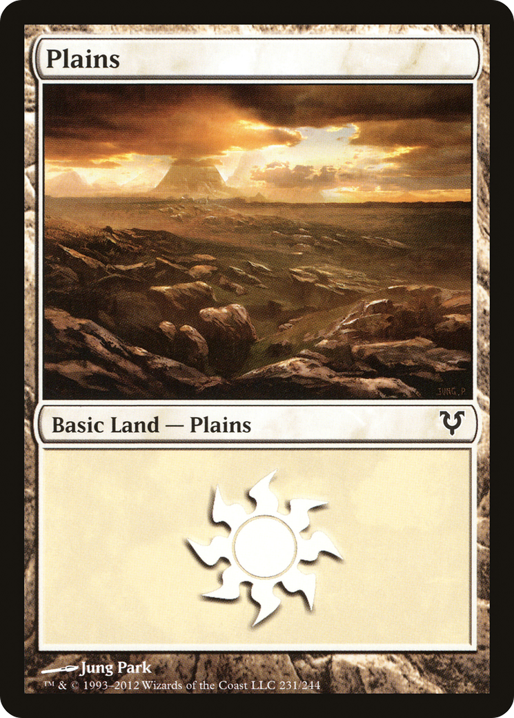Image of Plains (231) (AVR-231) - Avacyn Restored