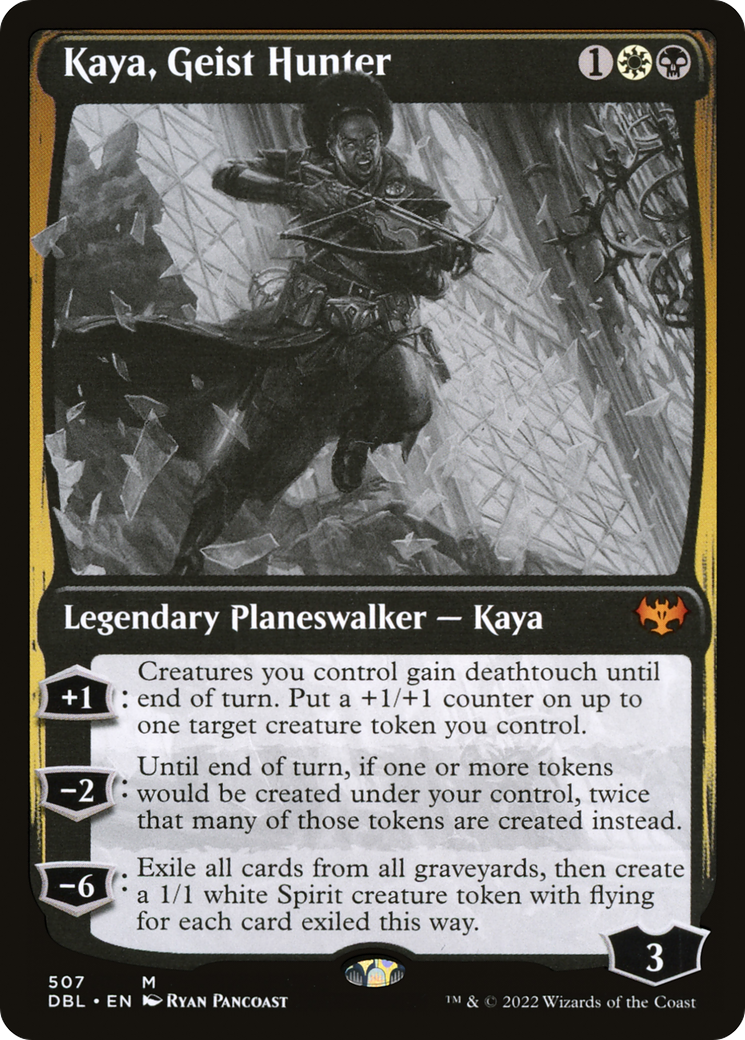 Image of Kaya, Geist Hunter (DBL-507) - Innistrad: Double Feature