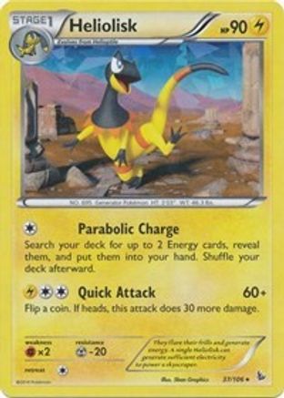 Image of Heliolisk 037/106  - Holofoil Deck Exclusives - Holo Rare