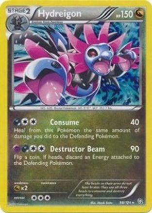 Image of Hydreigon 098/124  - Holofoil Deck Exclusives - Holo Rare