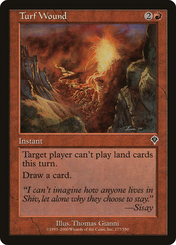 Image of Turf Wound (INV-177) - Invasion Foil