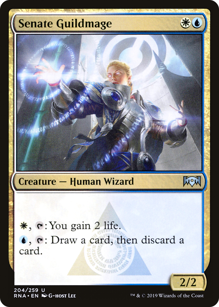 Image of Senate Guildmage (RNA-204) - Ravnica Allegiance Foil