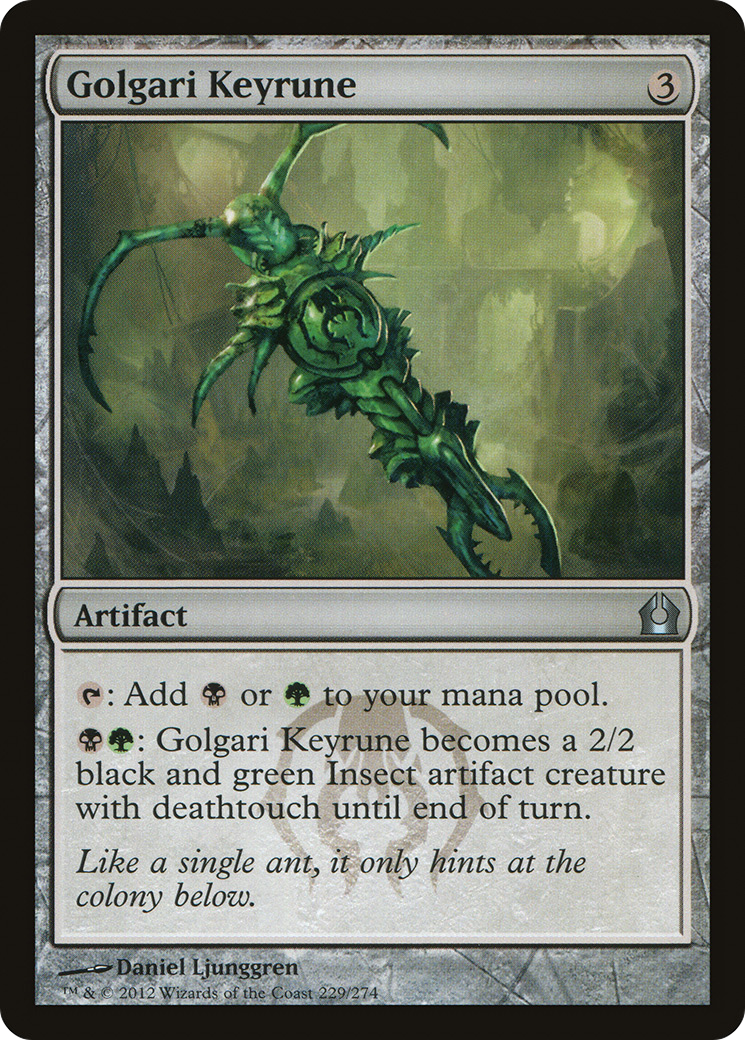 Image of Golgari Keyrune (RTR-229) - Return to Ravnica