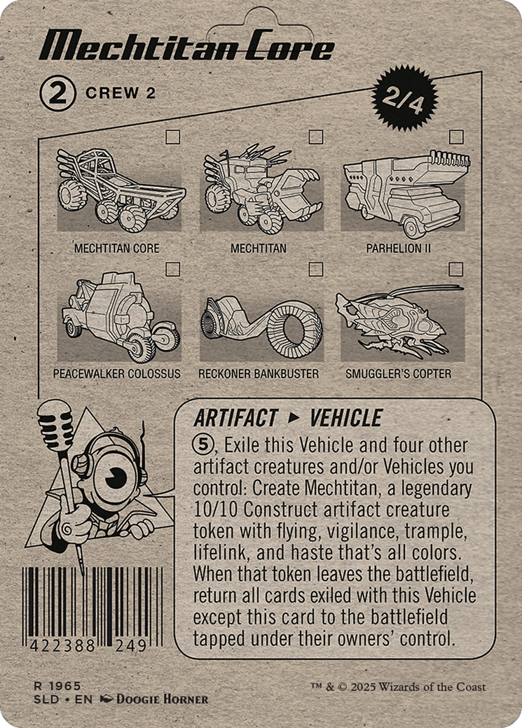 Image of Mechtitan Core // Mechtitan Core (SLD-1965) - Secret Lair Drop (Borderless) Foil