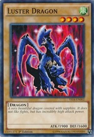 Image of Luster Dragon (YS14-EN002) - Super Starter: Space-Time Showdown 1st Edition