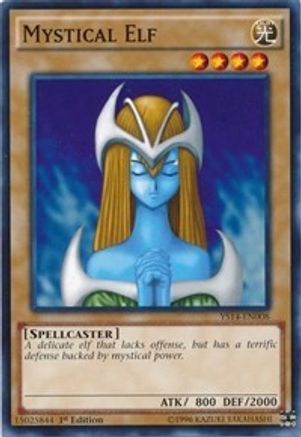 Image of Mystical Elf (YS14-EN008) - Super Starter: Space-Time Showdown 1st Edition