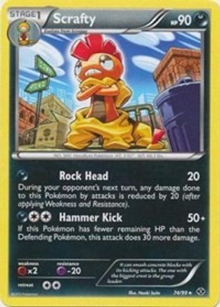 Image of Scrafty 074/099  Deck Exclusives - Rare