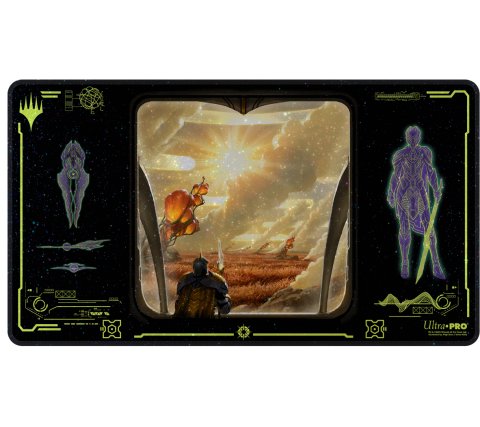Image of ULTRA PRO: MAGIC THE GATHERING: EDGE OF ETERNITIES: ADAGIA (WINDSWEPT BASTION) HOLOFOIL PLAYMAT