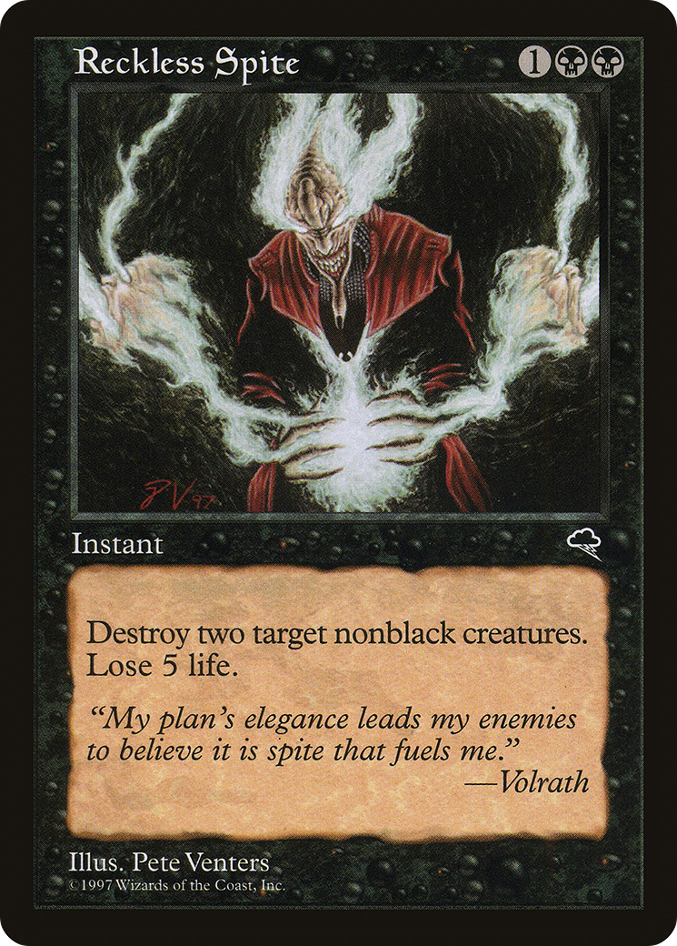 Image of Reckless Spite (TMP-152) - Tempest