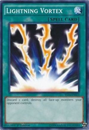 Image of Lightning Vortex (YS14-EN023) - Super Starter: Space-Time Showdown 1st Edition