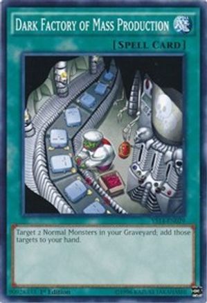 Image of Dark Factory of Mass Production (YS14-EN029) - Super Starter: Space-Time Showdown 1st Edition