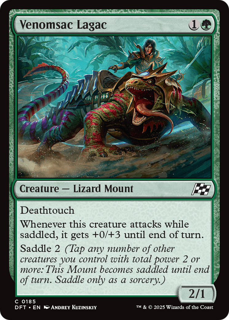 Image of Venomsac Lagac (DFT-185) - Aetherdrift Foil