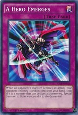 Image of A Hero Emerges (YS14-EN036) - Super Starter: Space-Time Showdown 1st Edition