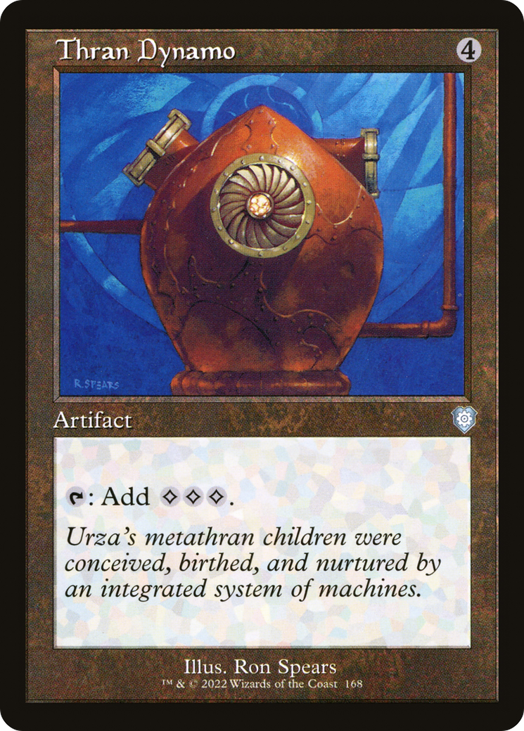 Image of Thran Dynamo (Retro Frame) (BRC-168) - The Brothers' War Commander