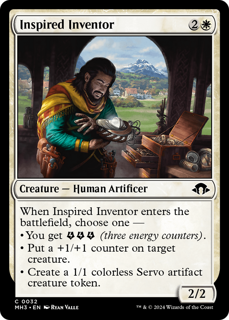 Image of Inspired Inventor (MH3-032) - Modern Horizons 3 Foil