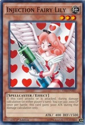 Image of Injection Fairy Lily (YS14-ENA07) - Super Starter: Space-Time Showdown Power-Up Pack 1st Edition