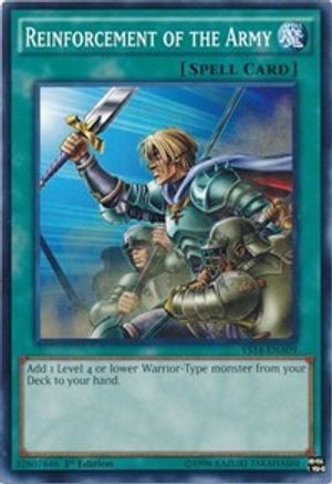 Image of Reinforcement of the Army (YS14-ENA09) - Super Starter: Space-Time Showdown Power-Up Pack 1st Edition
