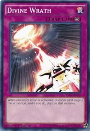 Image of Divine Wrath (YS14-ENA15) - Super Starter: Space-Time Showdown Power-Up Pack 1st Edition