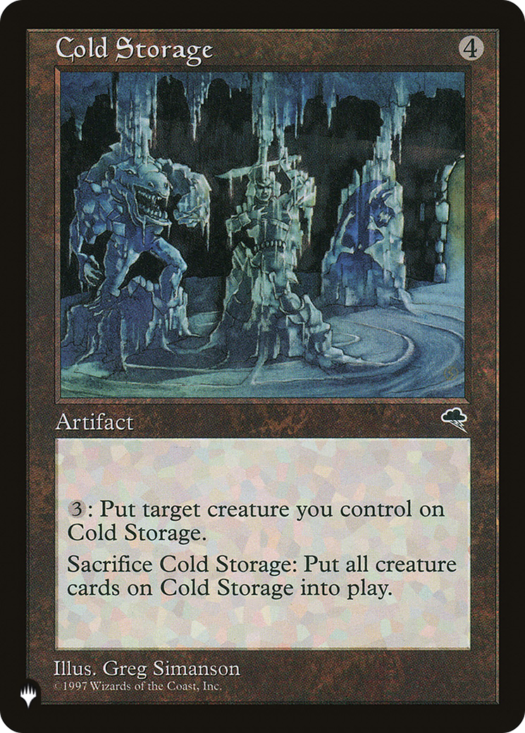 Image of Cold Storage (LIST-TMP-280) - The List