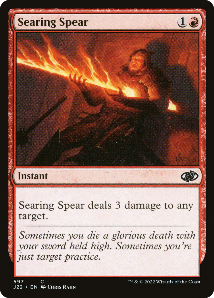 Image of Searing Spear (J22-597) - Jumpstart 2022