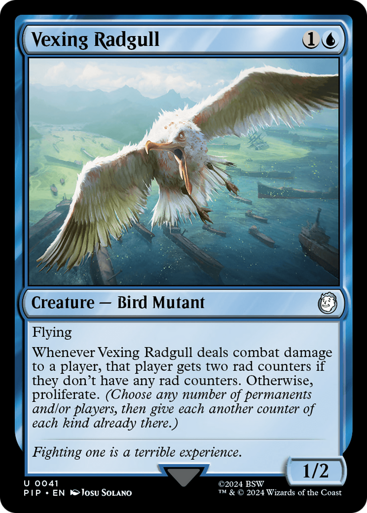 Image of Vexing Radgull (PIP-041) - Fallout Foil