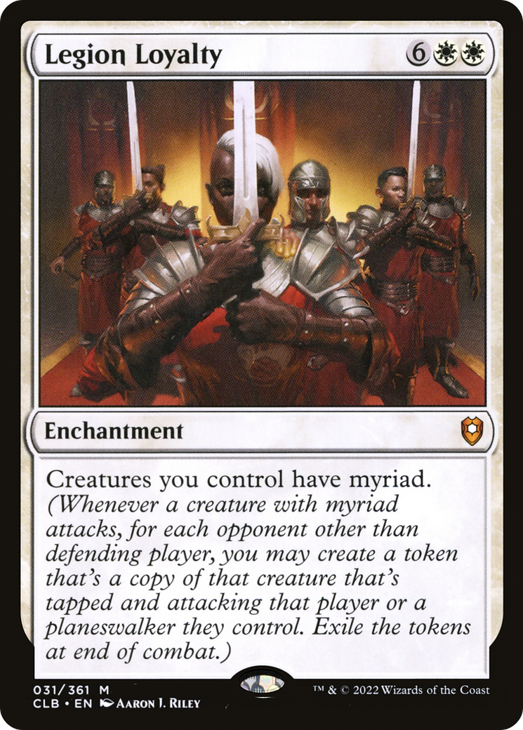 Image of Legion Loyalty (CLB-031) - Commander Legends: Battle for Baldur's Gate