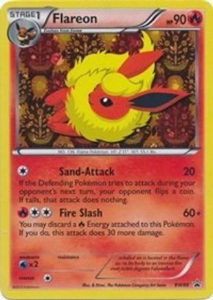 Image of Flareon BW88  - Holofoil Black and White Promos - Promo