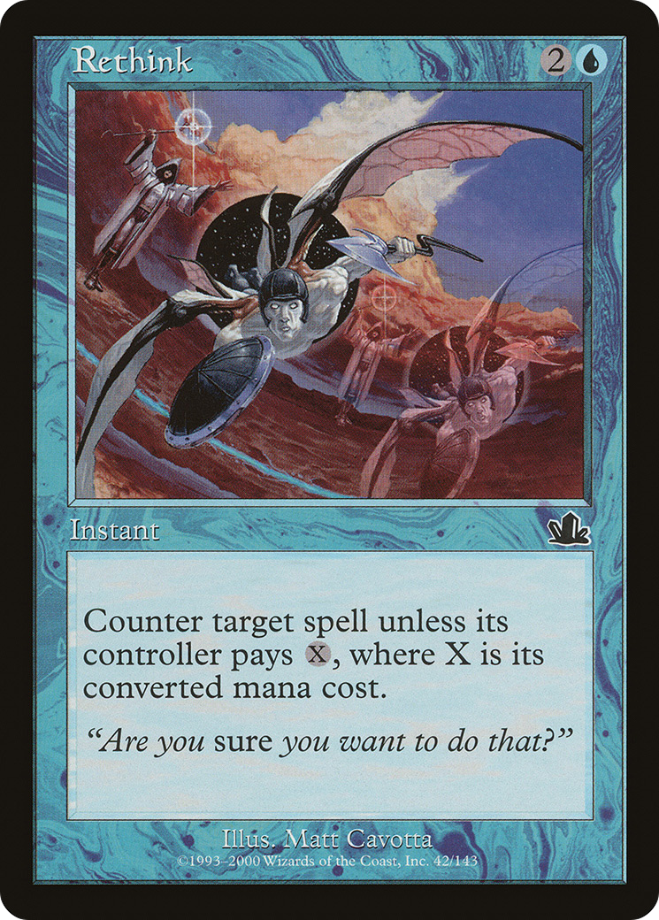 Image of Rethink (PCY-042) - Prophecy Foil