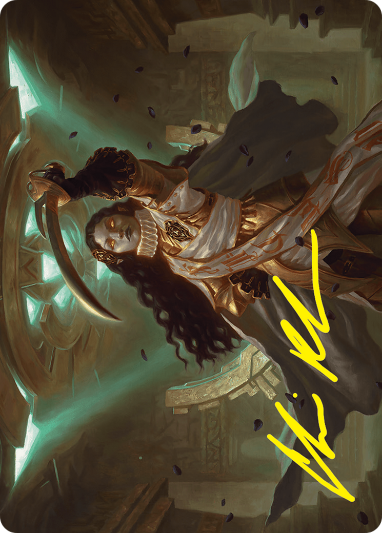 Image of Elenda, Saint of Dusk // Elenda, Saint of Dusk (AFDN-015) - Foundations Art Series (Borderless)
