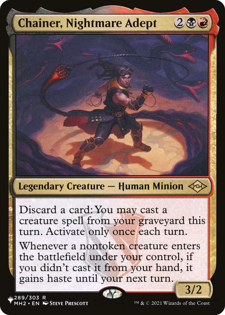 Image of Chainer, Nightmare Adept (LIST-MH2-289) - The List