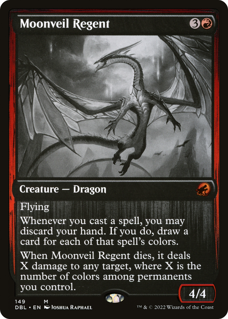 Image of Moonveil Regent (DBL-149) - Innistrad: Double Feature Foil