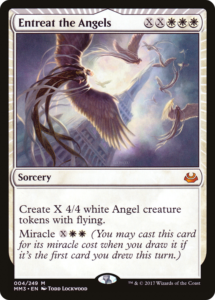 Image of Entreat the Angels (MM3-004) - Modern Masters 2017: (miracle) Foil