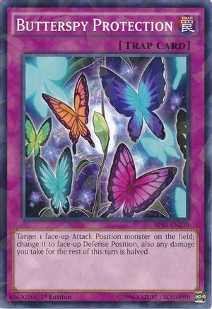 Image of Butterspy Protection (Shatterfoil) (BP03-EN230) - Battle Pack 3: Monster League 1st Edition