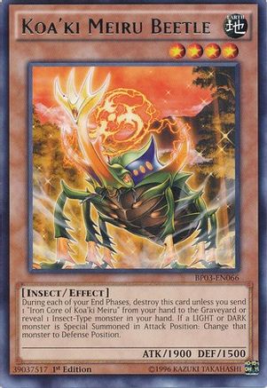 Image of Koa'ki Meiru Beetle (BP03-EN066) - Battle Pack 3: Monster League 1st Edition