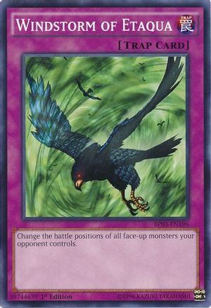 Image of Windstorm of Etaqua (BP03-EN196) - Battle Pack 3: Monster League 1st Edition