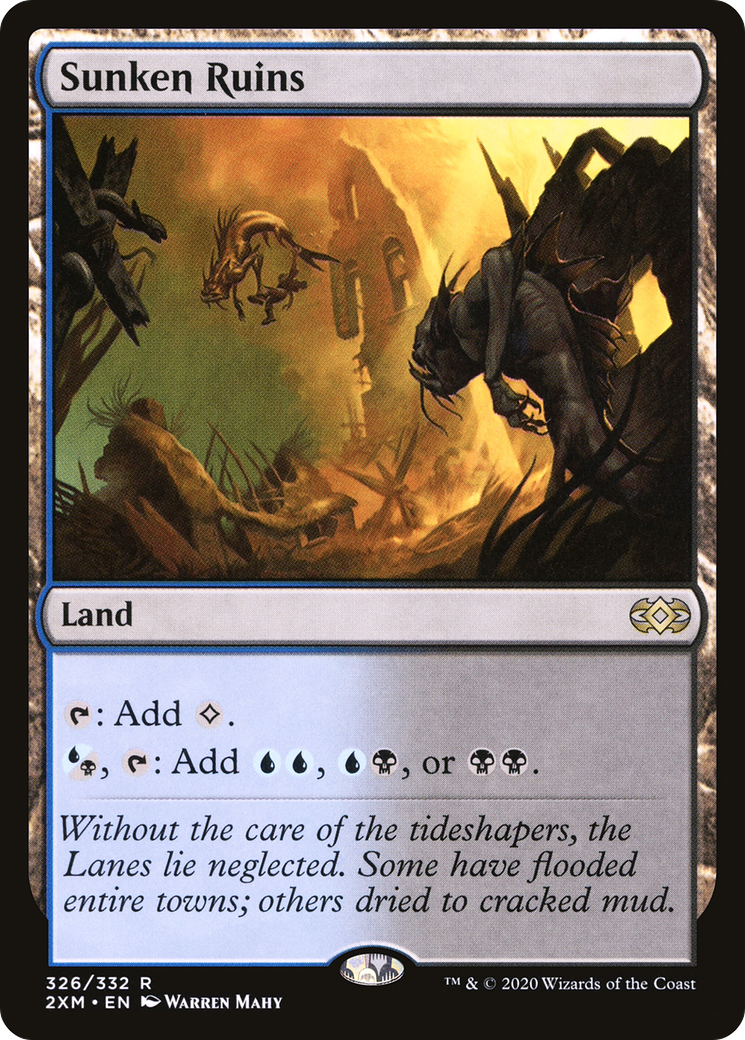 Image of Sunken Ruins (2XM-326) - Double Masters Foil