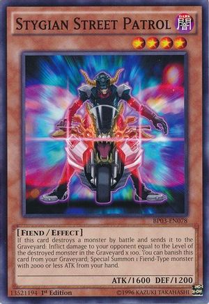 Image of Stygian Street Patrol (BP03-EN078) - Battle Pack 3: Monster League 1st Edition