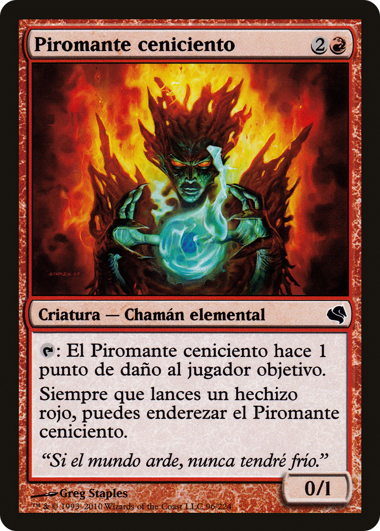 Image of Cinder Pyromancer (Spanish) - 
