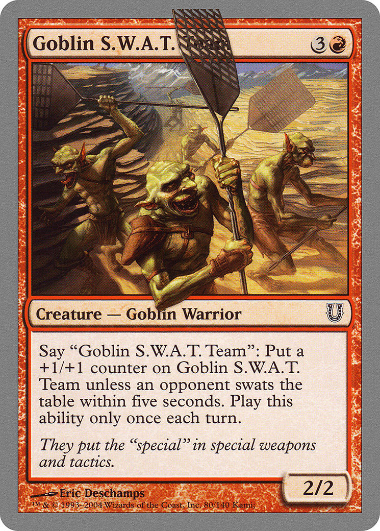 Image of Goblin S.W.A.T. Team (UNH-080) - Unhinged