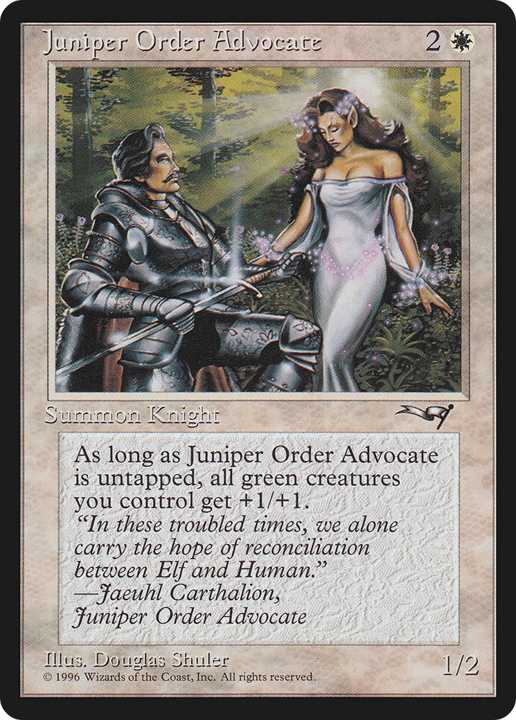 Image of Juniper Order Advocate (ALL-) - Alliances